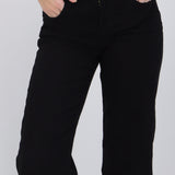 Jeans straight deshilado