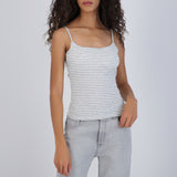 Top tirantes rayas con copas