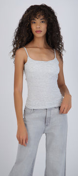 Top tirantes rayas con copas