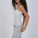 Top tirantes rayas con copas