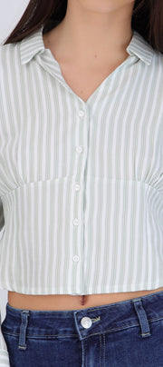 Camisa corte rayas