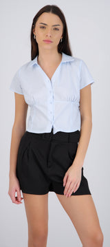 Camisa lisa corte