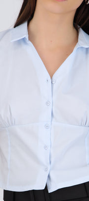 Camisa lisa corte