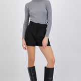 Short mini con cinturon