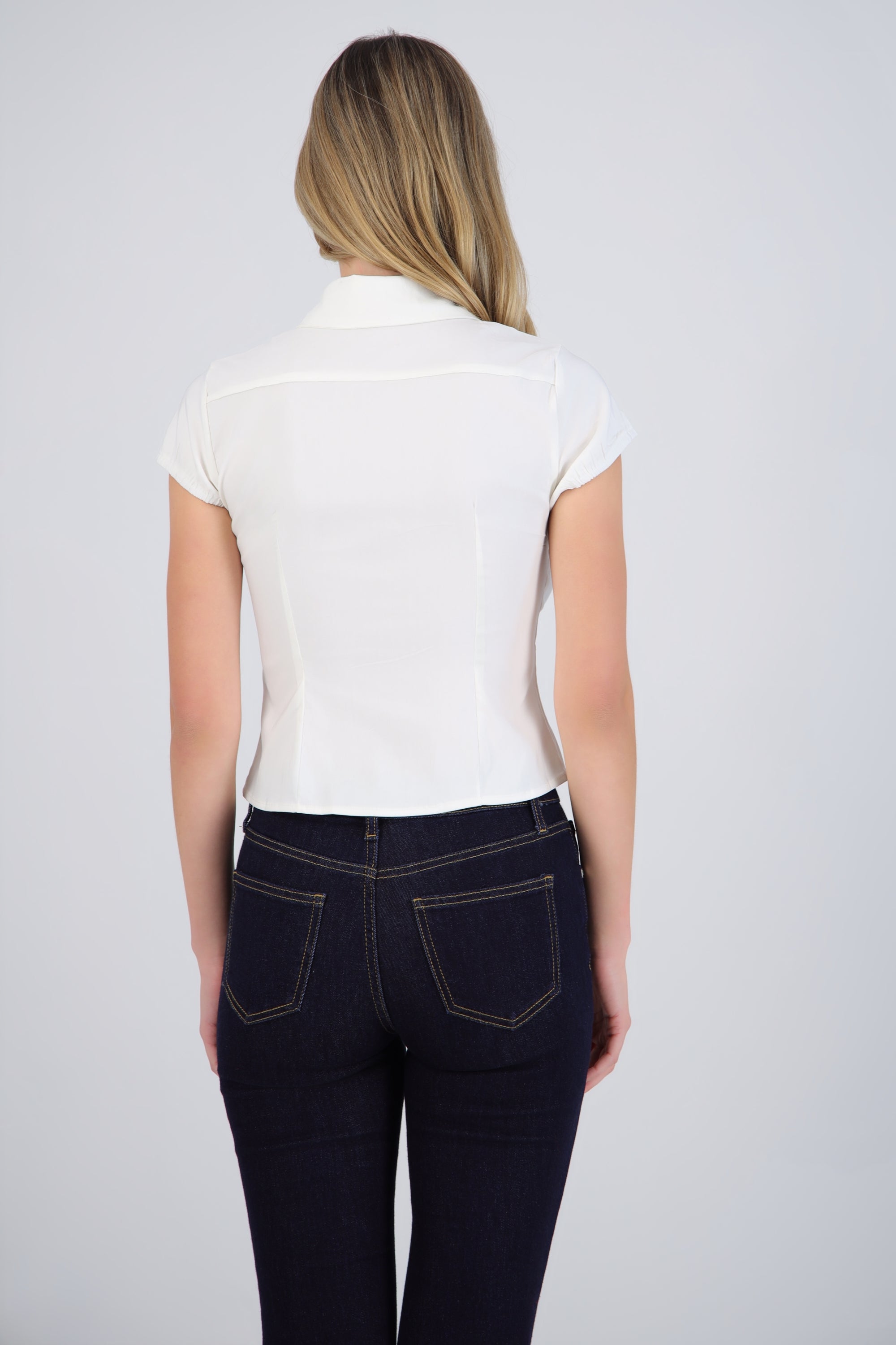 Camisa ajustada cut out