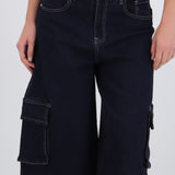 Bermuda denim cargo