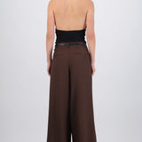 Pantalon con pinzas y cinturon