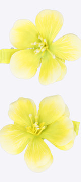 2 piezas psadores flor real