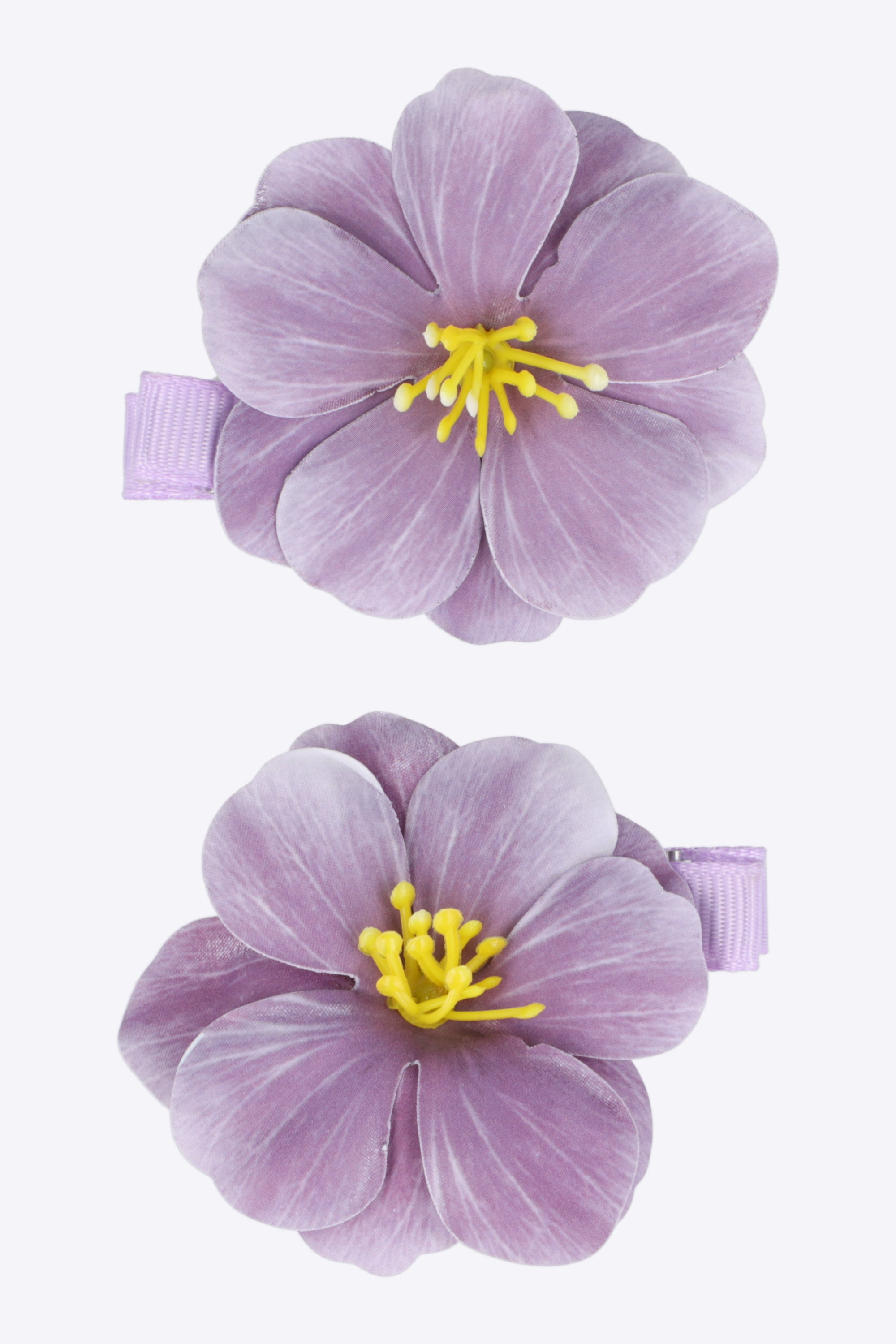 2 piezas psadores flor real