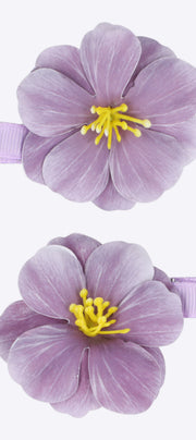 2 piezas psadores flor real