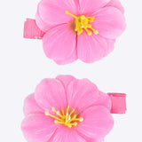 2 piezas psadores flor real