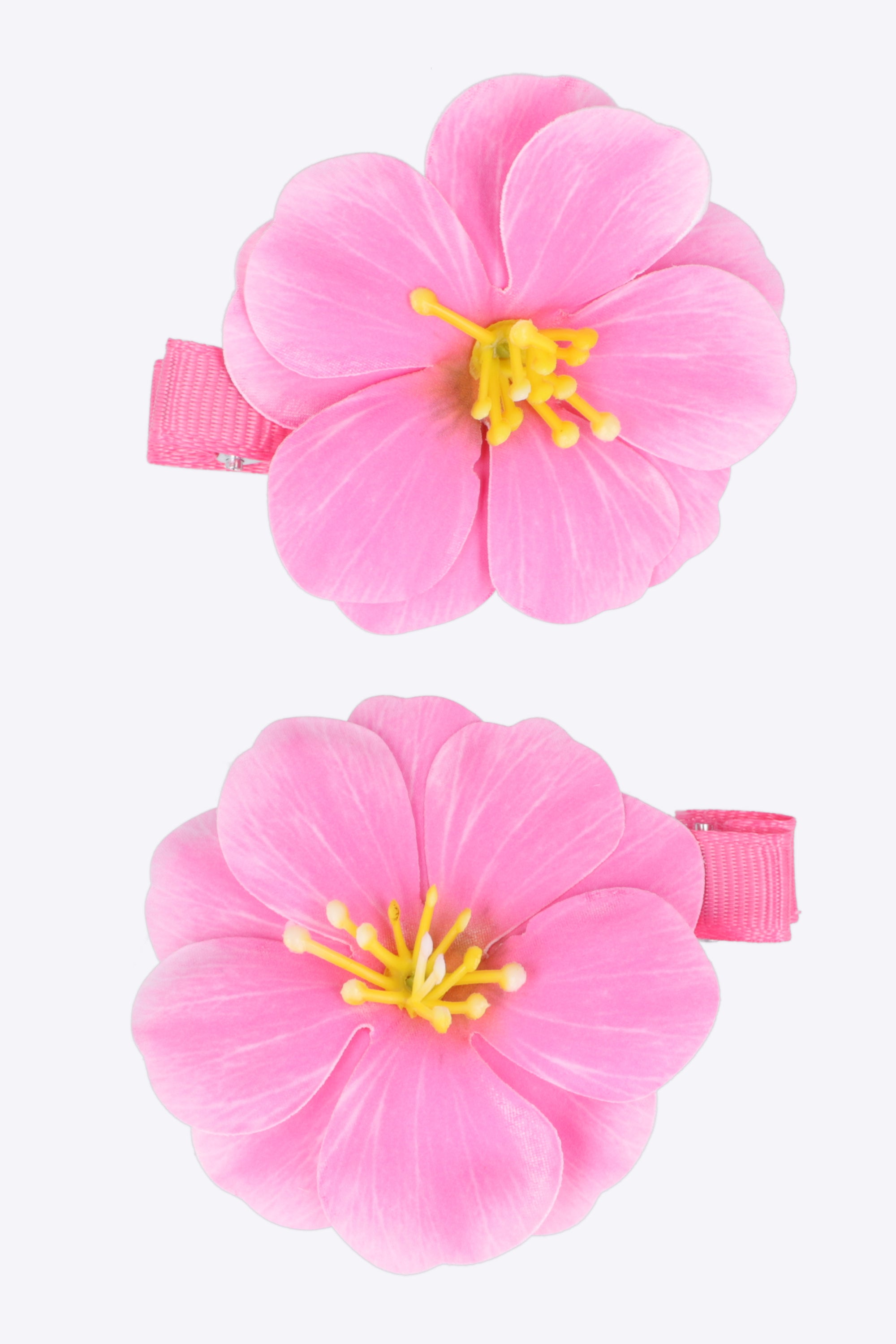 2 piezas psadores flor real