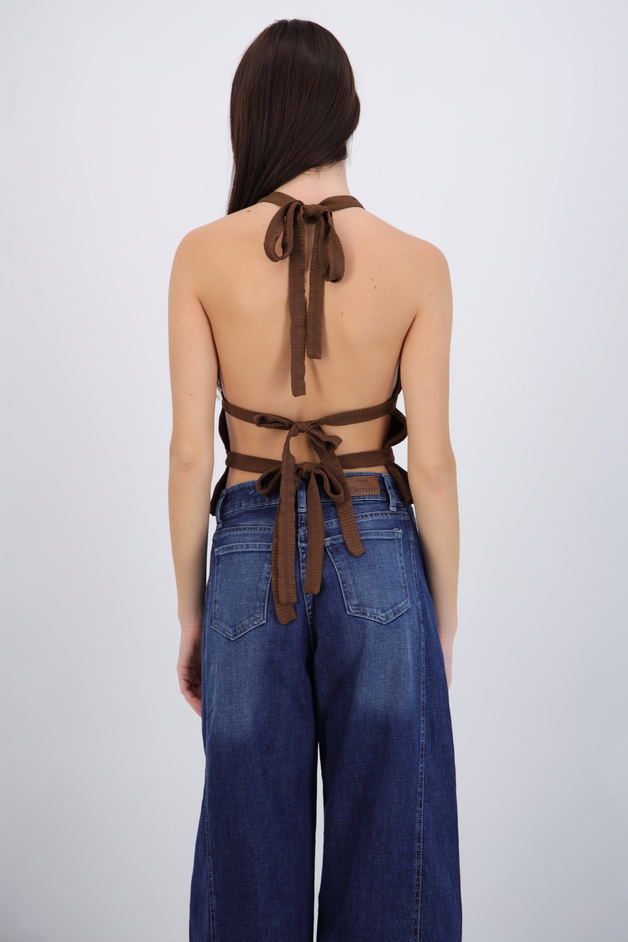 Top halter textura