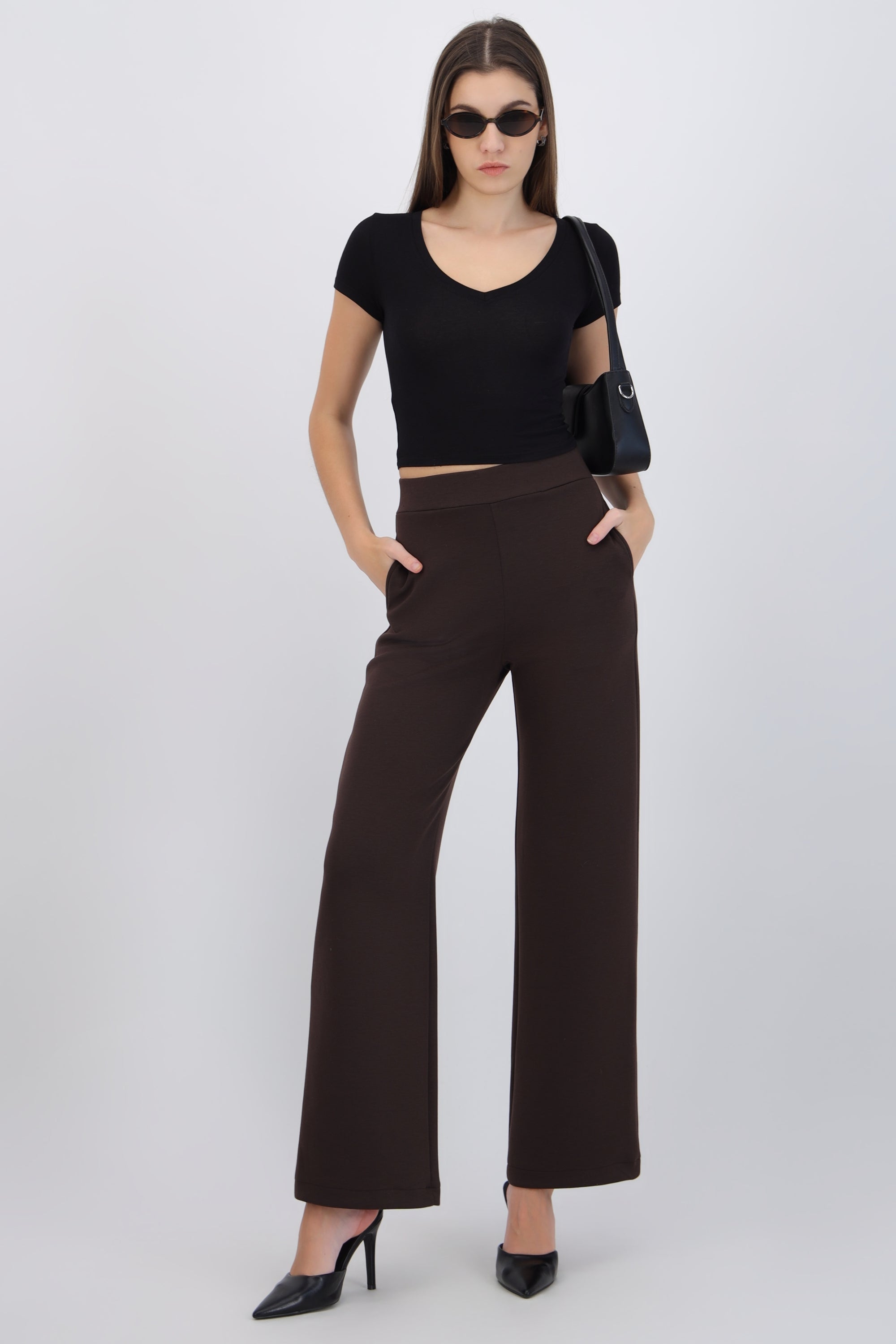 Pants lisos con bolsas