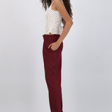 Pantalon con pinzas wide leg