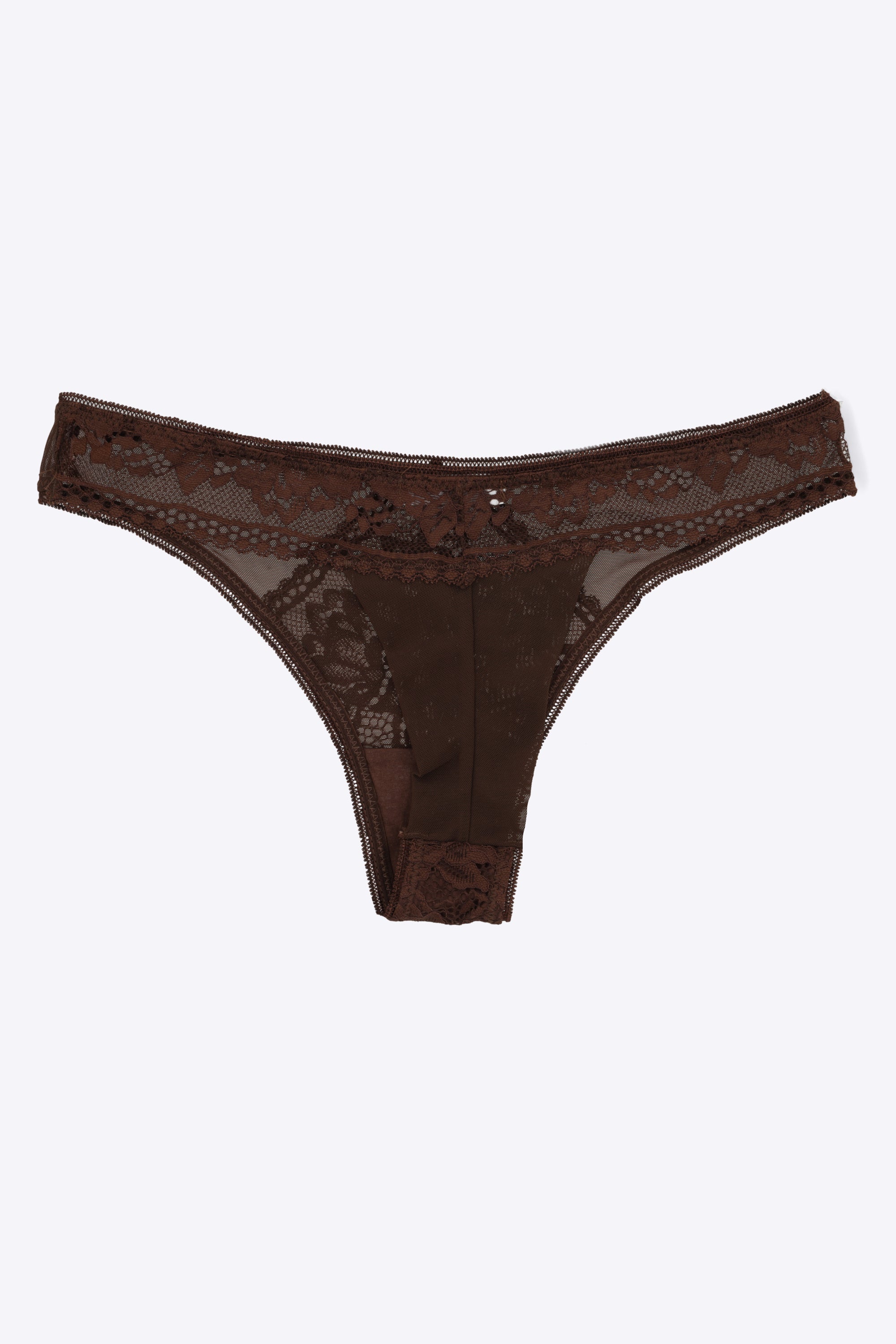 Tanga encaje dije moño