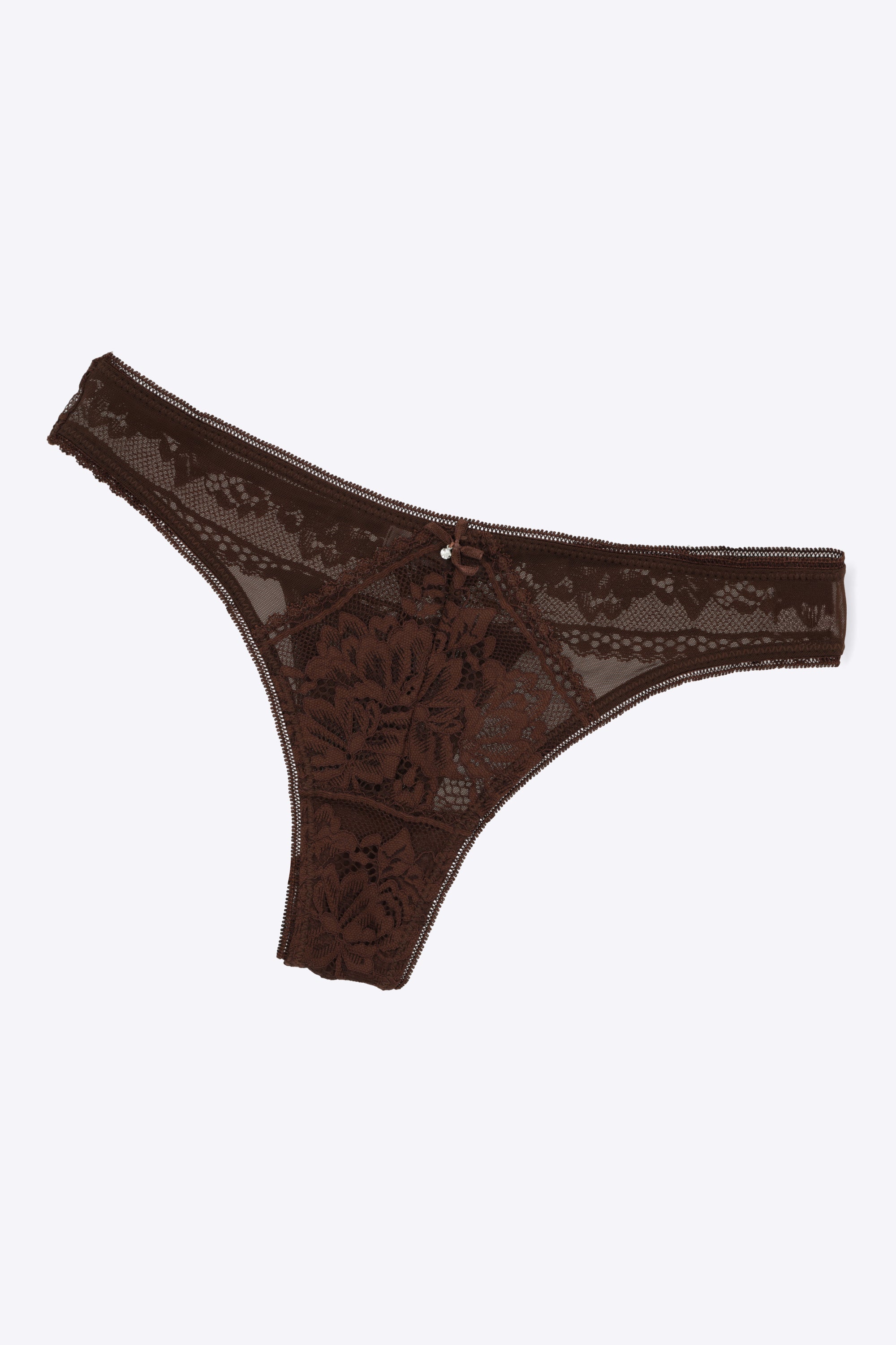 Tanga encaje dije moño