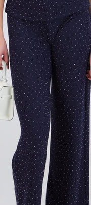 Pantalón fluido brillos