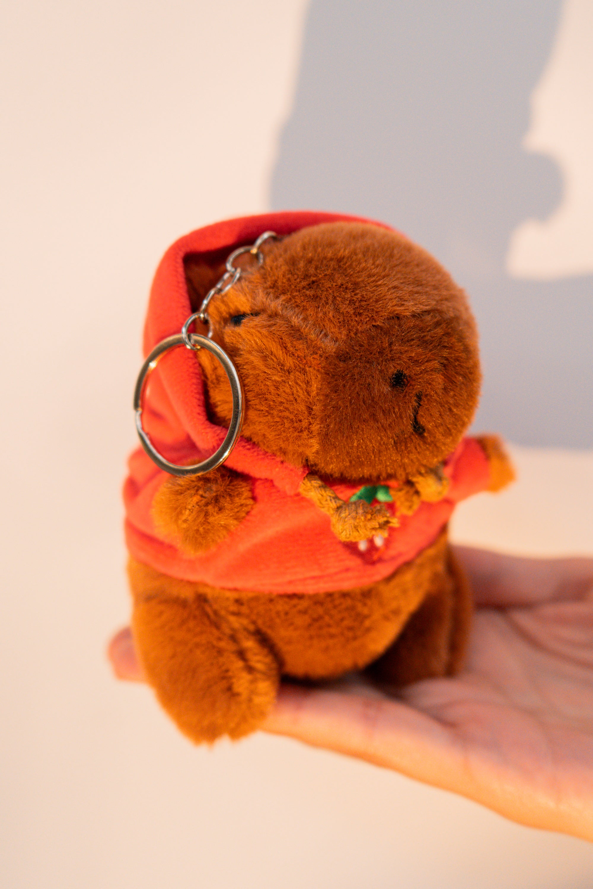 Llavero De Peluche De Capibara