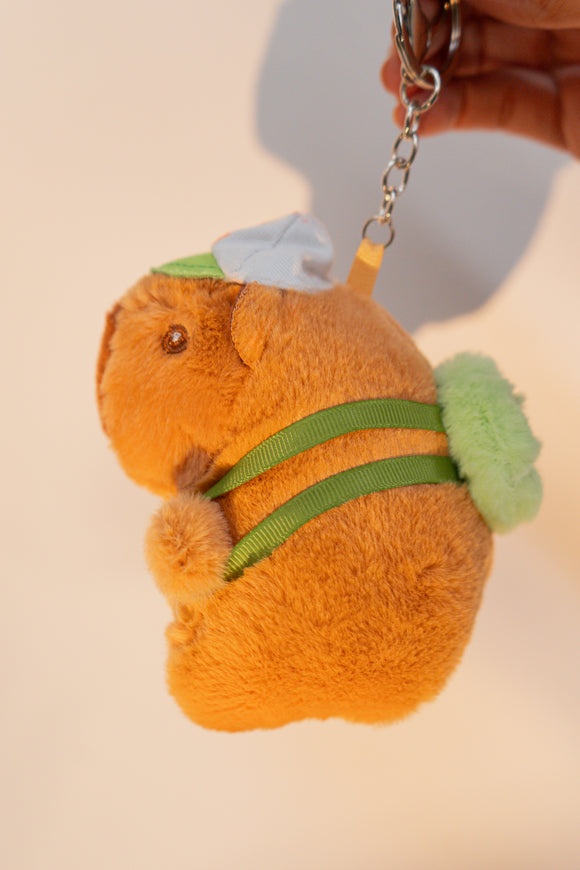 Llavero De Peluche De Capibara