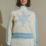 Sueter navideño copo de nieve