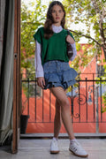 FALDA SHORT DENIM OLANES