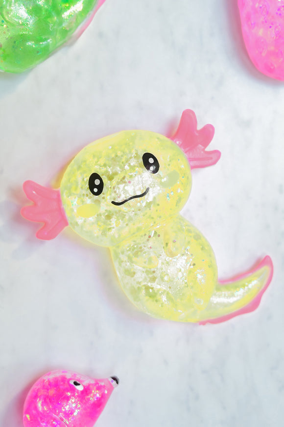 Squishy Ajolote Glitter