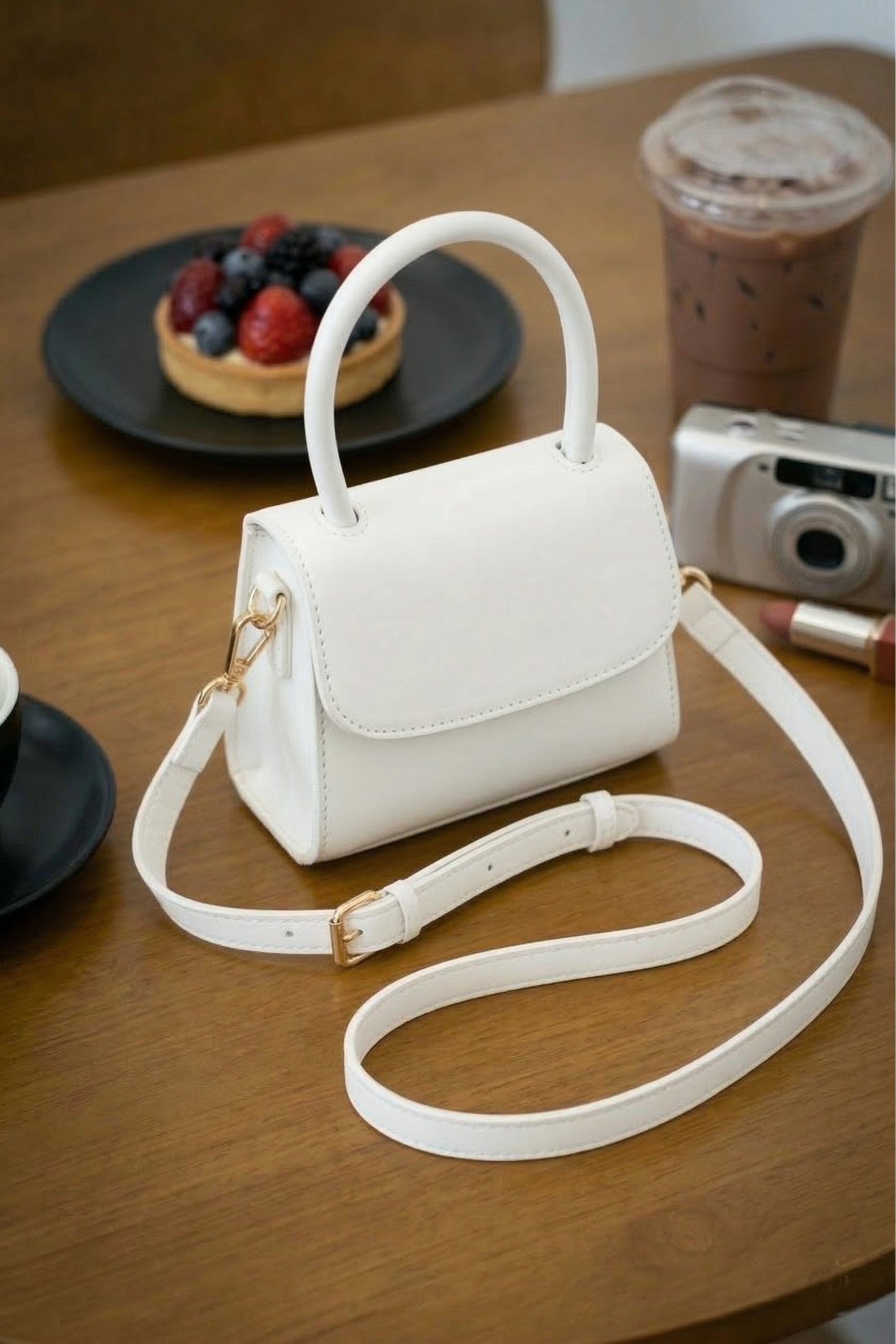 Bolsa Crossbody Monocolor BLANCO