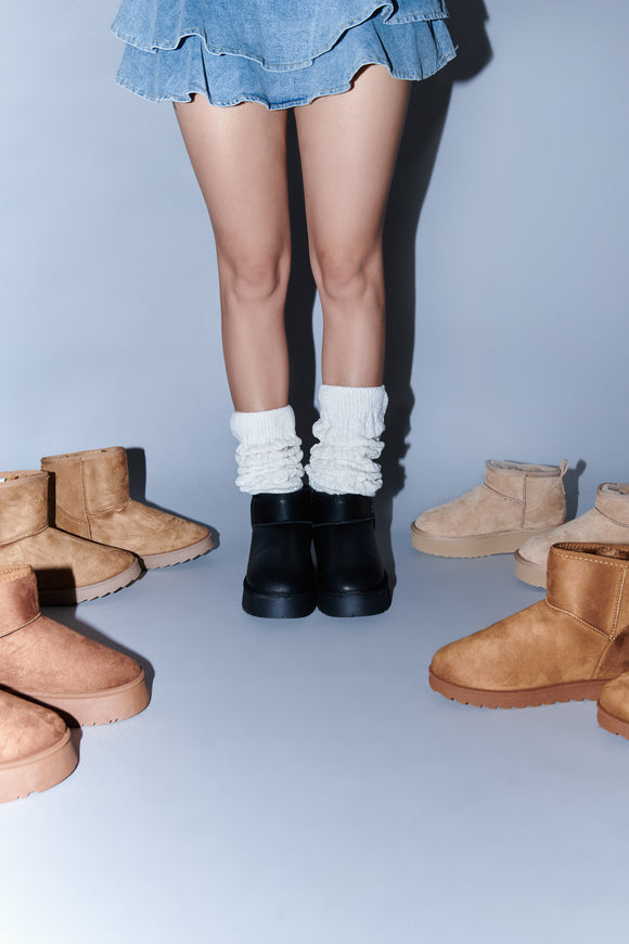 Bota Peluche Pu