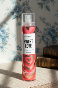 Body splash glitter sweet love