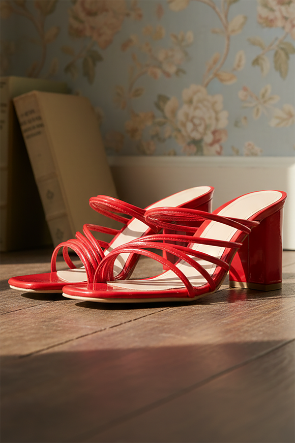 Tacon alto tiras multiples