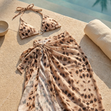 Bikini tres piezas estampado degradado