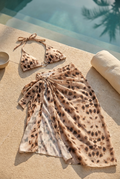 Bikini tres piezas estampado degradado