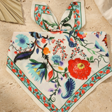 Pañuelo maxi flores