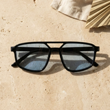 Lentes aviador retro alargado pasta