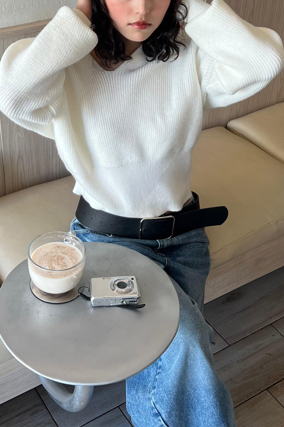 Sueter cintura ajustada