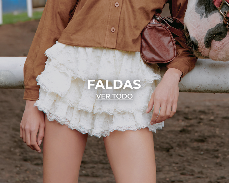 faldas mujer