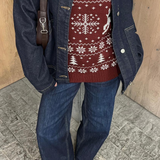 Suéter navideño renos