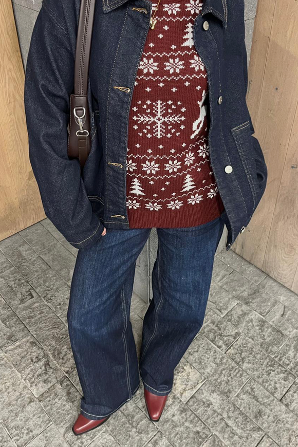 Suéter navideño renos