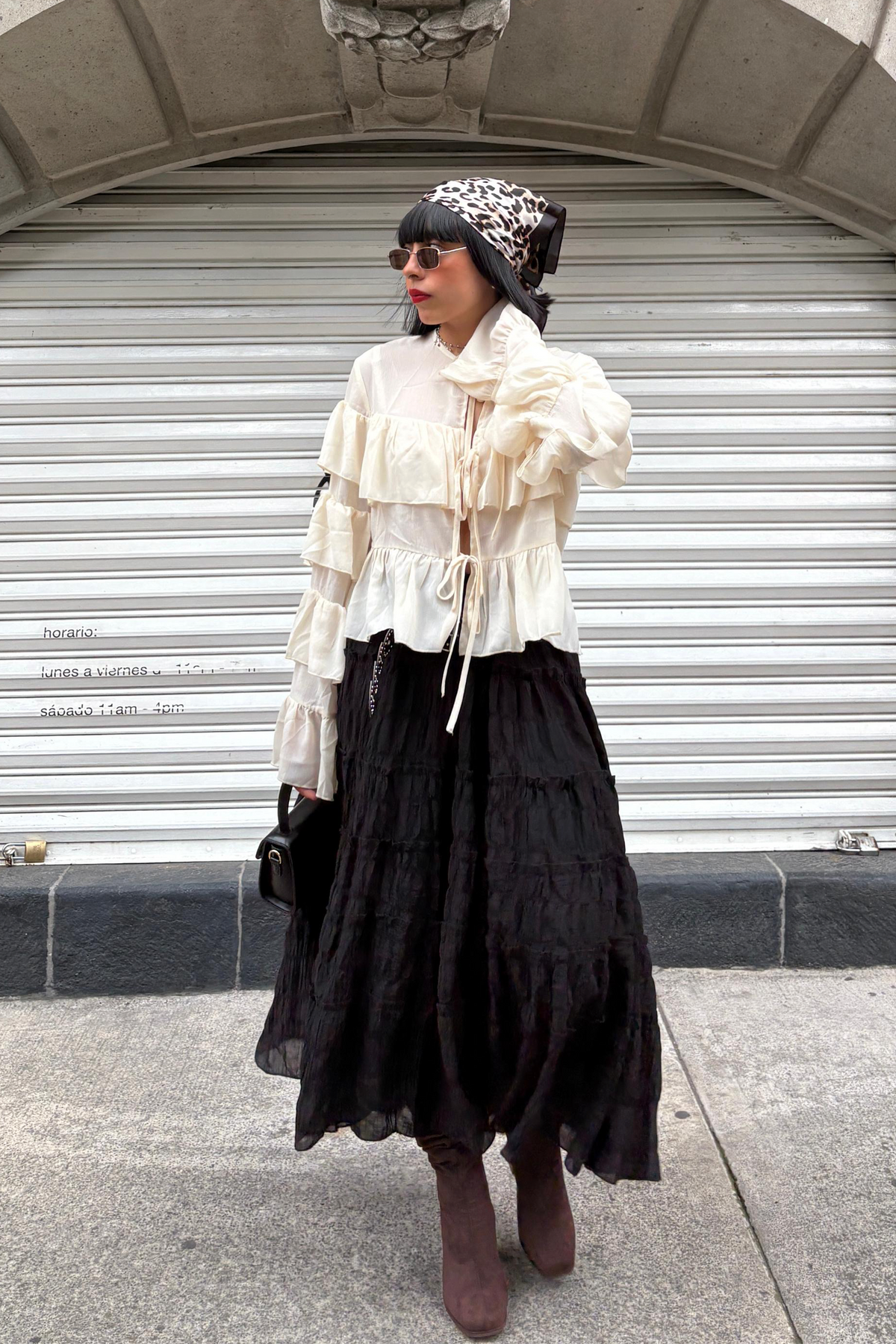Blusa capas olanes