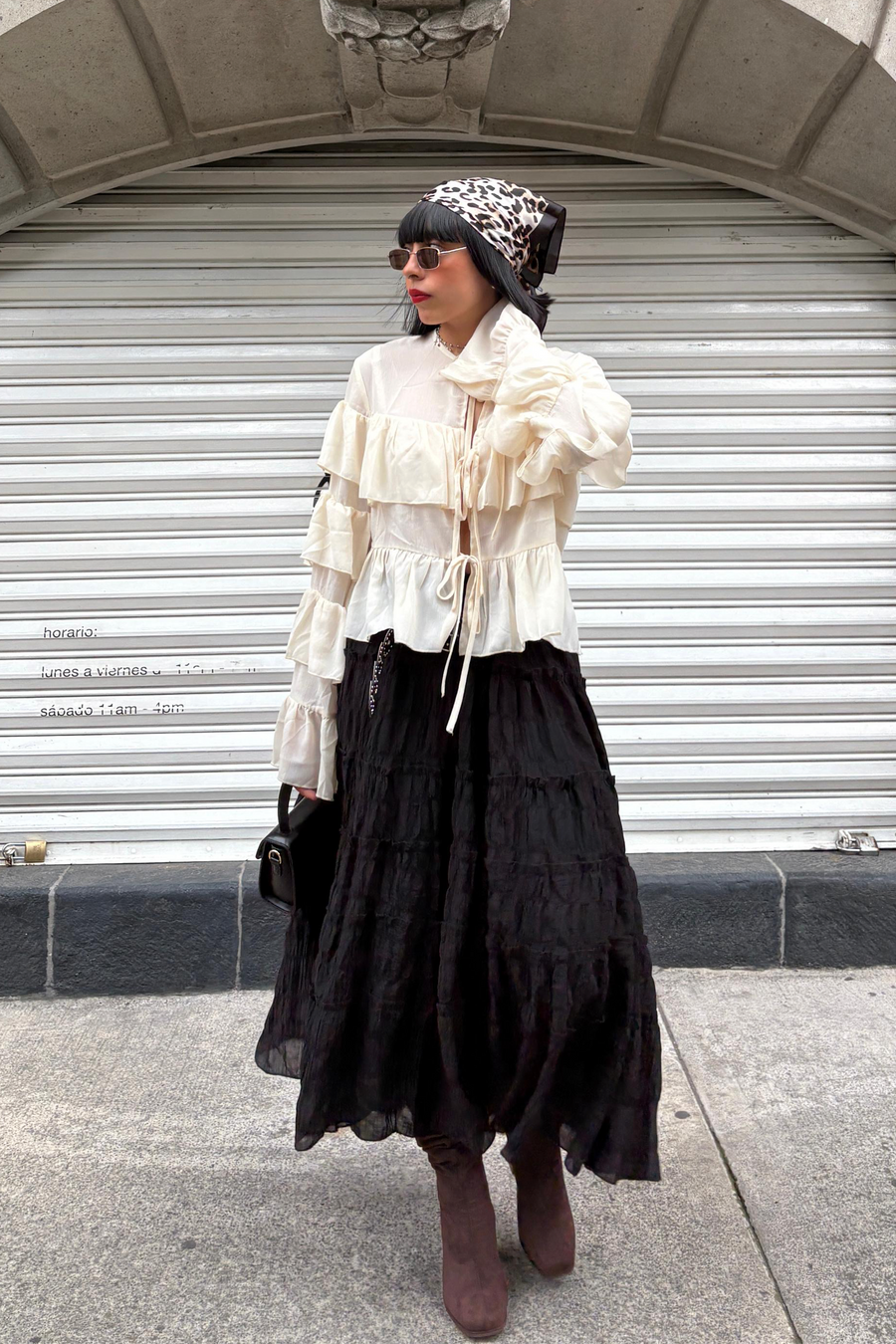 Blusa capas olanes