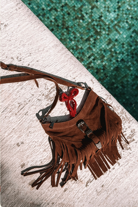 Bolsa crossbody cowboy flecos