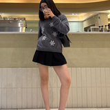 Sueter navideño copos