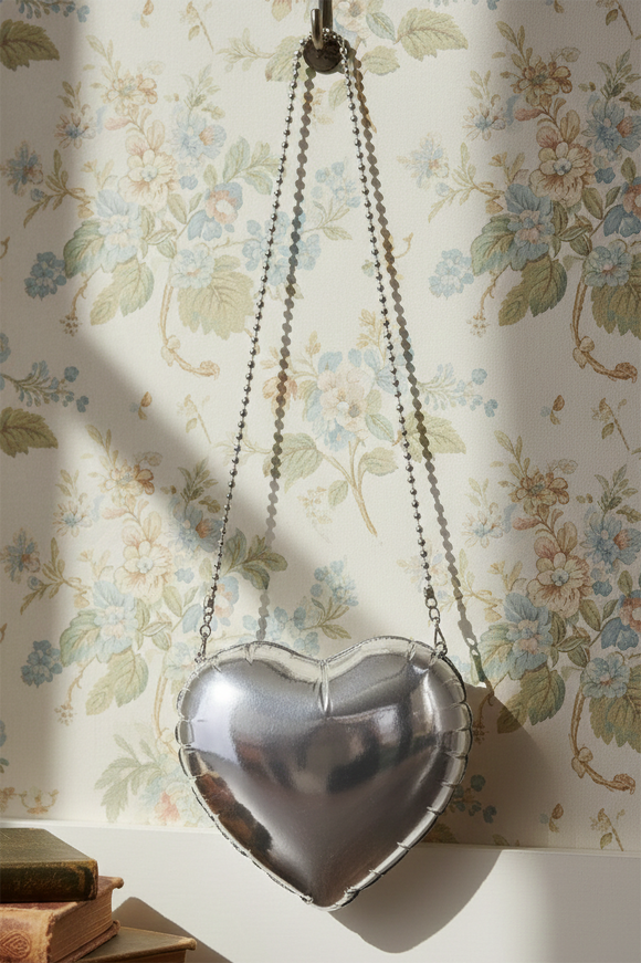 Bolsa rígida corazón globo